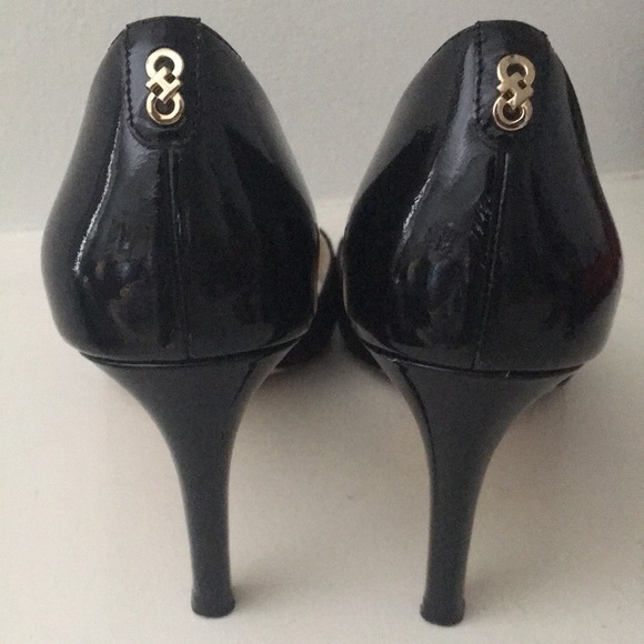 Cole Haan Black Leather D'Orsay Heels / Pumps - Picture 11 of 17